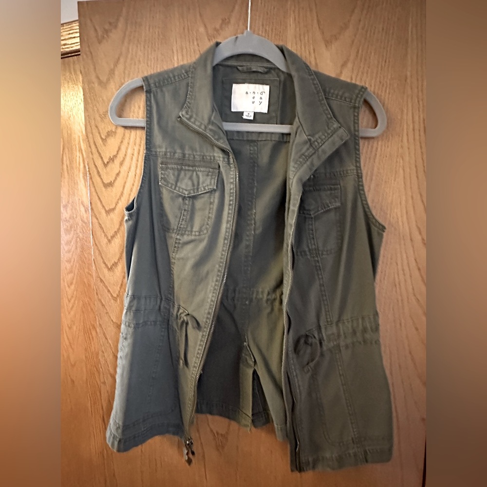 Green Utility Vest